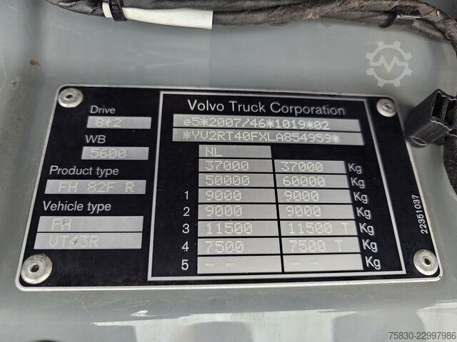 Volvo FH 500 8x2 / HMF 70 tm CRANE + JUMBO TRAILER Volvo FH 500 8x2 / HMF 70 tm CRANE + JUMBO TRAILER