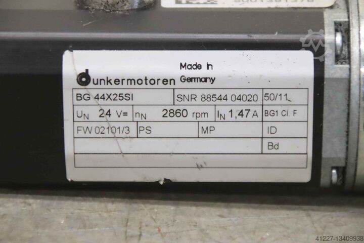 Servo gear motor Dunkermotoren BG 44X25SII PLG 52