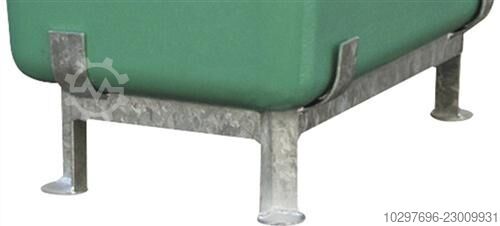 Steel support frame for GRP container - 1 piece  