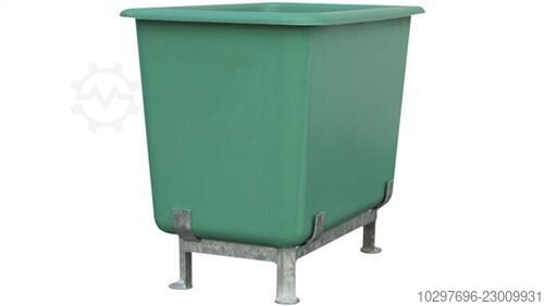Steel support frame for GRP container - 1 piece  