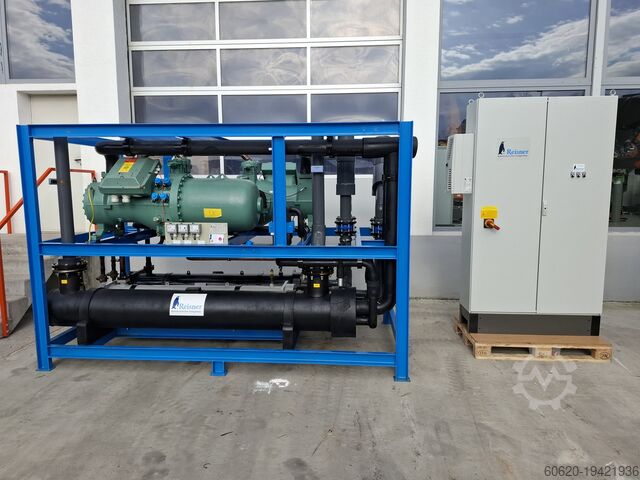 Kaltwassersatz mit 2 Bitzer Verdichtern Reisner/Bitzer KWR W250KS