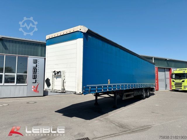 Auflieger mit Pritsche & Plane SCHMITZ CARGOBULL SCS 18/L*Standard Tautliner*Zertifikat Code XL*