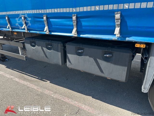 Auflieger mit Pritsche & Plane SCHMITZ CARGOBULL SCS 18/L*Standard Tautliner*Zertifikat Code XL*