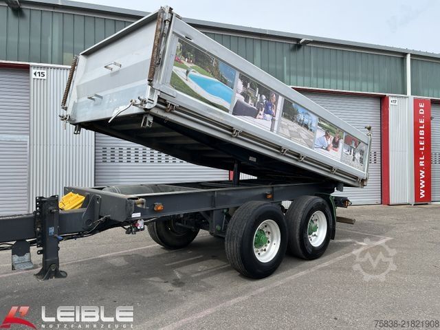 Three-way tipper trailer MÜLLER-MITTELTAL KA-TA 18*Dreiseiten-Alukipper*BPW*Öse 50mm*