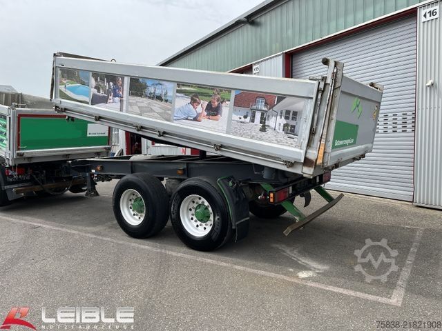 Three-way tipper trailer MÜLLER-MITTELTAL KA-TA 18*Dreiseiten-Alukipper*BPW*Öse 50mm*