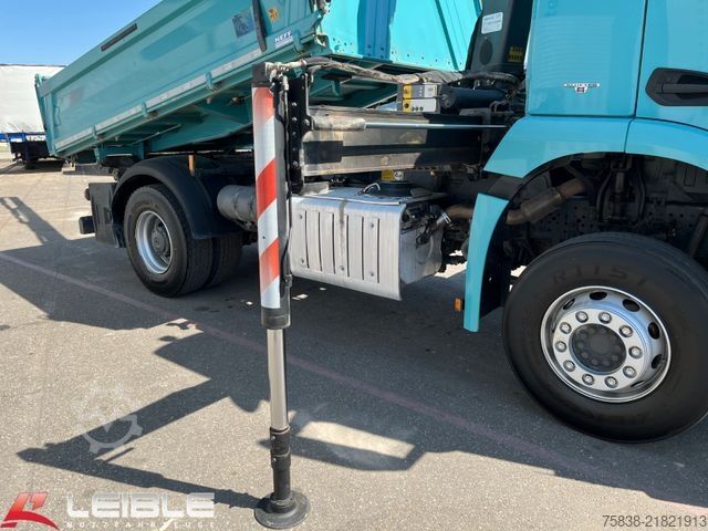 Tipper truck MERCEDES-BENZ Arocs 1832 Kipper+ Kran Palfinger PK9501*205TKM*