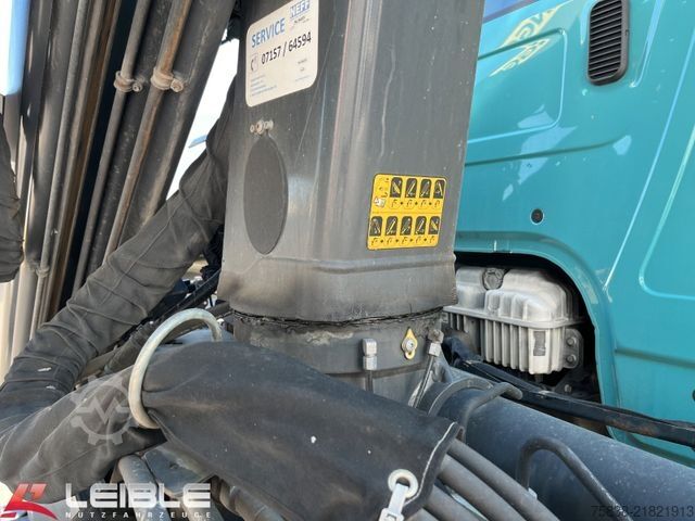 Tipper truck MERCEDES-BENZ Arocs 1832 Kipper+ Kran Palfinger PK9501*205TKM*