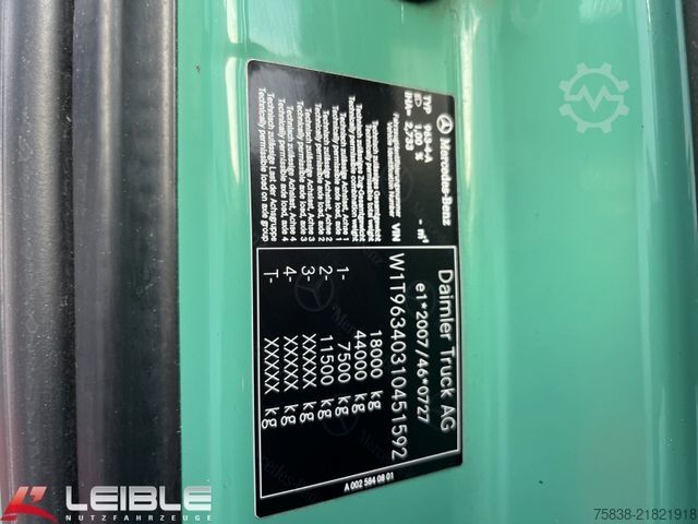 Standard tractor unit MERCEDES-BENZ Actros 1851*Stream Space*Hydraulik*Standklima*