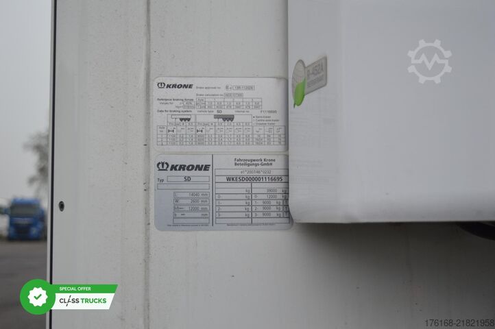 Reefer semitrailer KRONE SDR Cool Liner FP 45 ThermoKing SLXi 300