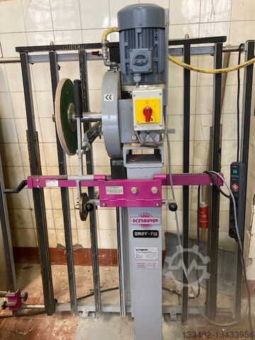 Griffmuldenschleifer, Glasschleifmaschine Knopp Griff-Fix