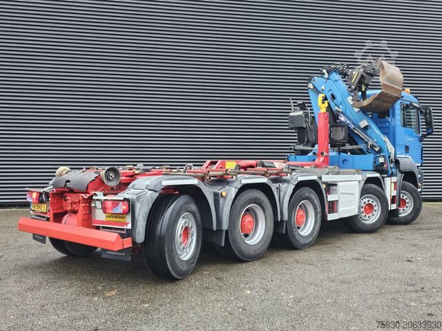 Hook arm system MAN TGS 47.440 BBL / 10X4 HOOKLIFT + Z CRANE
