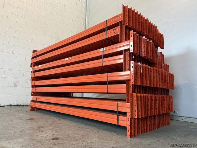 Hochregallager Palettenregaltraverse Polypal Stockpal / K: 100 x 50 mm lichte Weite: 2.700 mm