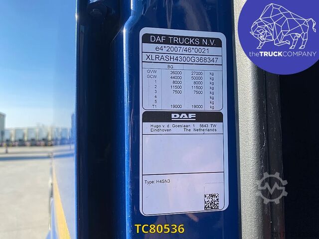 BDF system DAF XF 480