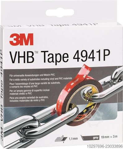 Assembly tape VHB Tape 4941P - 59.76 m / 12 pcs - 59.76 m  