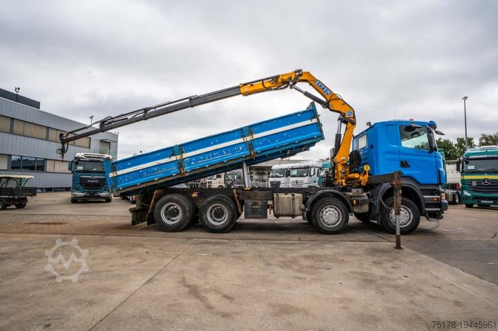 Kipper mit Kran SCANIA R400 - EFFER 210-4S