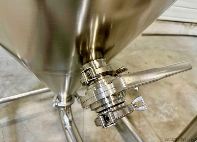 304 stainless steel fermenter - 950 L  ARSILAC