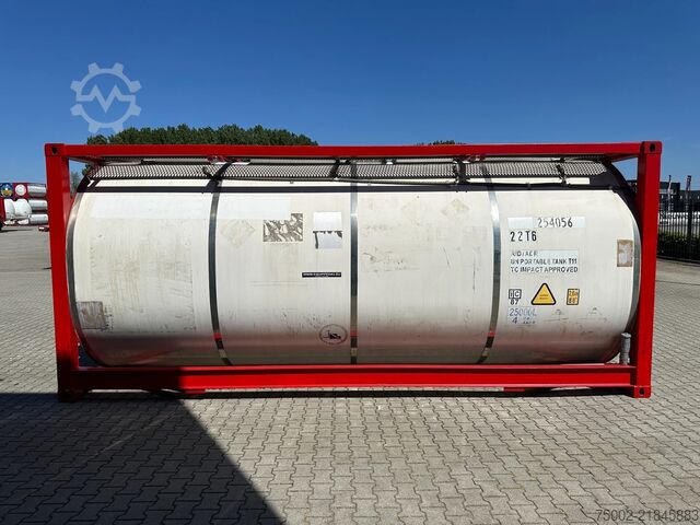 Tank container CIMC 20FT ISO / 25.080L / 1-COMP. / BAFFLES / UN PO...