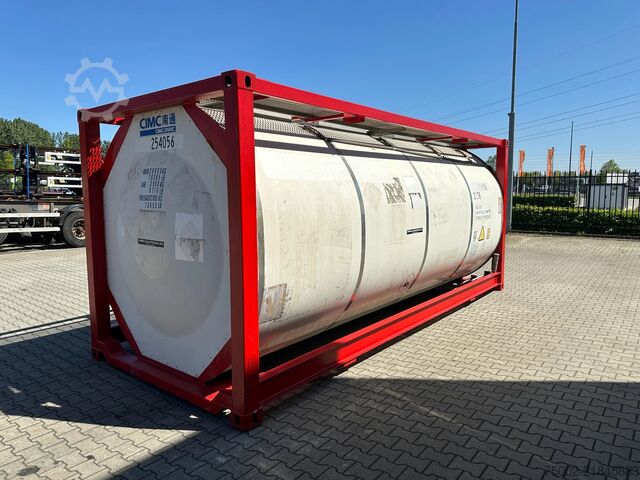 Tank container CIMC 20FT ISO / 25.080L / 1-COMP. / BAFFLES / UN PO...