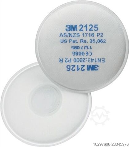 Round particle filter 2125 EN - 2 pcs / 20 pcs - 2 pcs 3M 