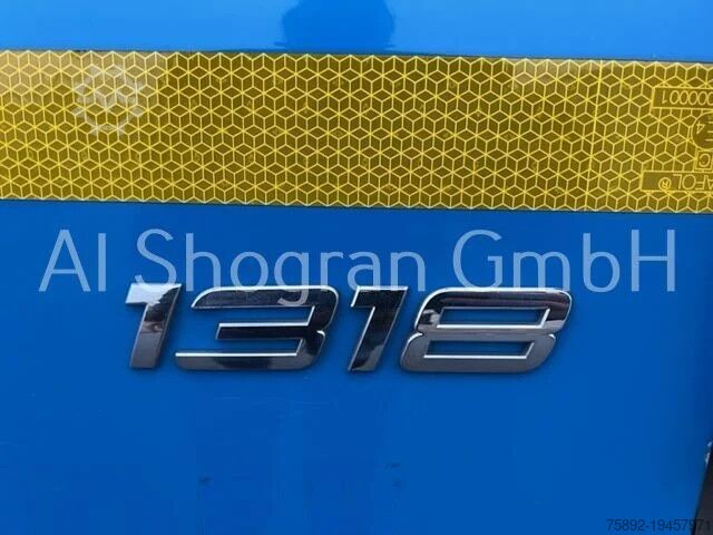 Chassis with cab Mercedes-Benz Atego 1318 4x2 / Euro 6 / Schaltung 1218
