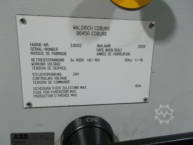 Portal - Bearbeitungszentrum WALDRICH COBURG VALUTEC