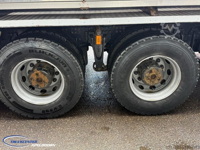 Vacuum truck Scania G480 8x4, Naafreductie, 199.500 km, Kipper