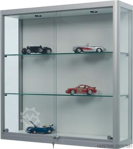 Wall display cabinet H1000xW1000xD300mm - 1 unit  
