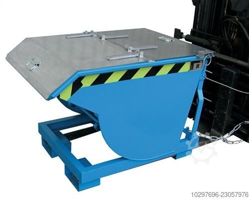 Lid, galvanized, for self-tipping skip - 1 piece  