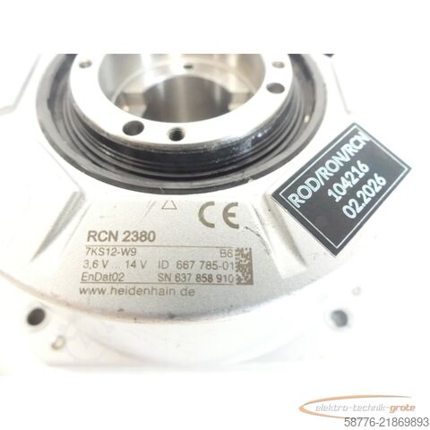 Component Heidenhain RCN 2380 7KS12-W9 B6 .667 785-01 -mit 6 Monaten Gwl.!-