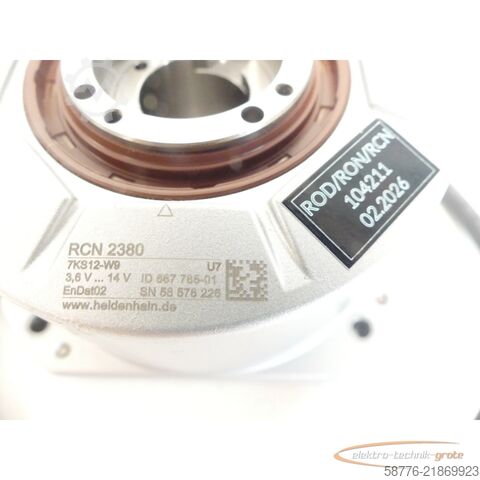 Component Heidenhain RCN 2380 7KS12-W9 U7 .667 785-01 -mit 6 Monaten Gwl.!-