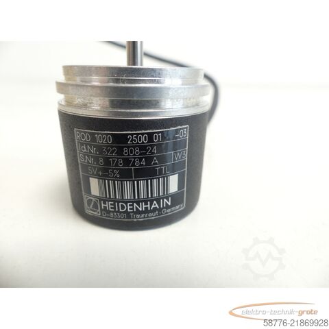 Component Heidenhain ROD 1020 2500 01-03 Drehgeber .322 808-24 SN:8178784A-ungebr.!-