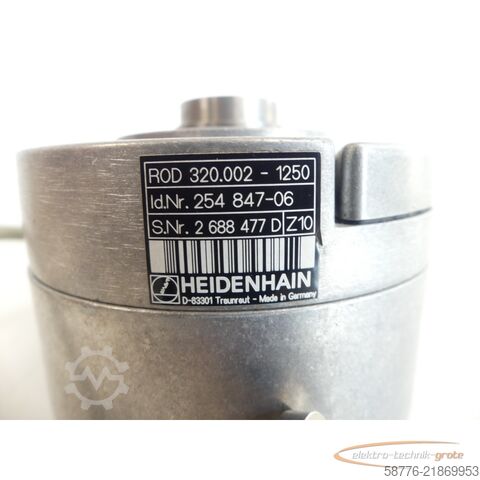 Component Heidenhain ROD 320.002 1250 Drehgeber . 254 847-06 - ! -