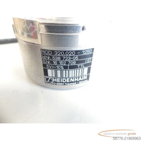 Component Heidenhain ROD 320.020 1250 Drehgeber . 538 723-05 - ! -