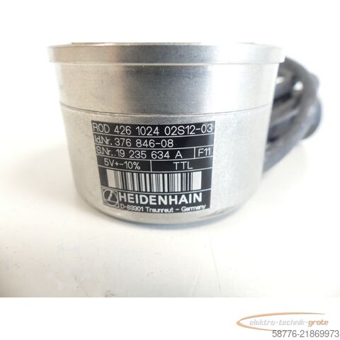 Component Heidenhain ROD 426 1024 02S12-03 Drehgeber . 376 846-08 - ! -