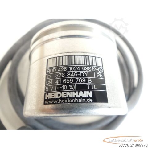 Component Heidenhain ROD 426 1024 03S12-03 Drehgeber . 376 846-DY - ! -
