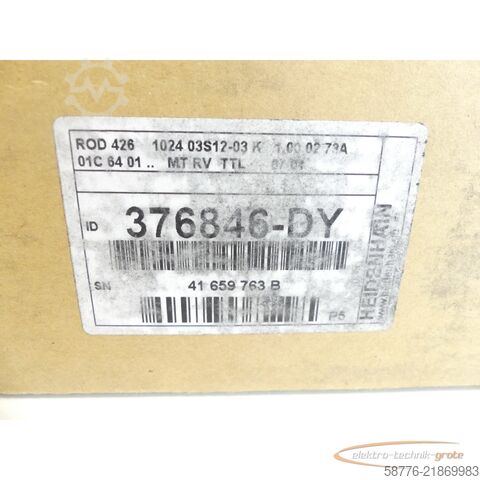 Component Heidenhain ROD 426 1024 03S12-03 Drehgeber . 376 846-DY - ! -