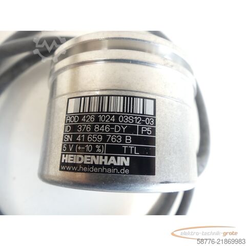 Component Heidenhain ROD 426 1024 03S12-03 Drehgeber . 376 846-DY - ! -