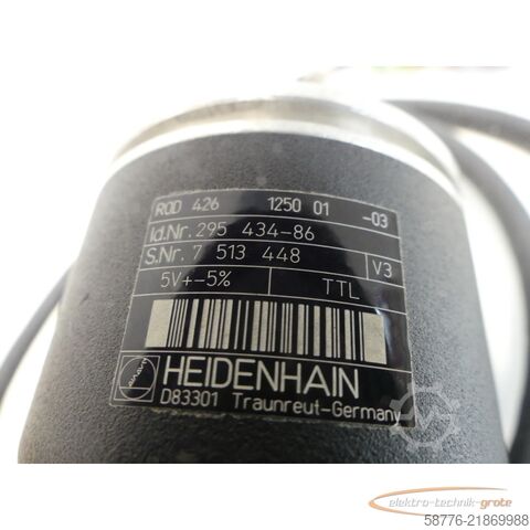 Component Heidenhain ROD 426 1250 01-03 Drehgeber . 295 434-86 SN:7513448 -ungebr.!-