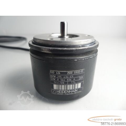 Component Heidenhain ROD 426 2500 03S12-03 . 295434-E9 / W9 Drehgeber SN: 8564836A