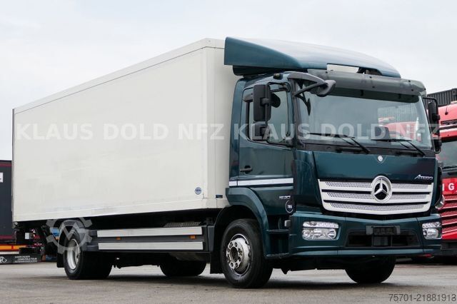 Box truck MERCEDES-BENZ Atego 1530 Koffer Vollluft LBW Kamera E06