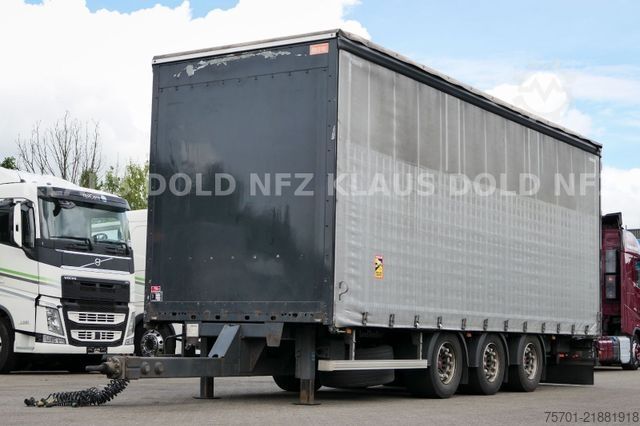 Open trailer with tarp LECITRAILER R3EC Pritsche Plane SAF Achsen