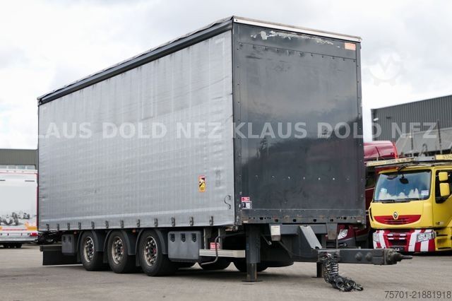 Open trailer with tarp LECITRAILER R3EC Pritsche Plane SAF Achsen