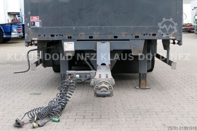 Open trailer with tarp LECITRAILER R3EC Pritsche Plane SAF Achsen