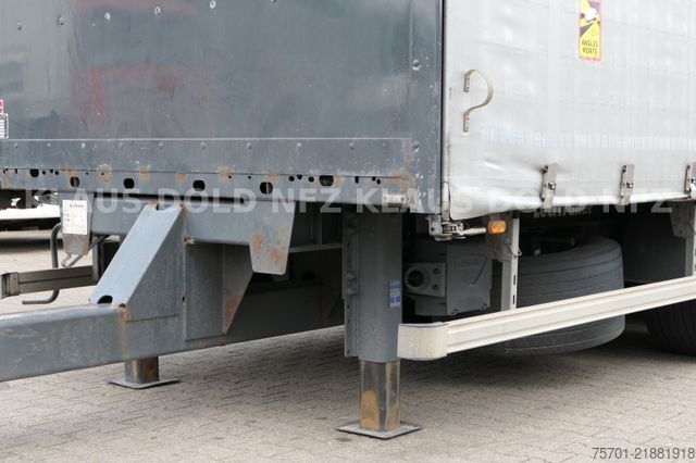 Open trailer with tarp LECITRAILER R3EC Pritsche Plane SAF Achsen