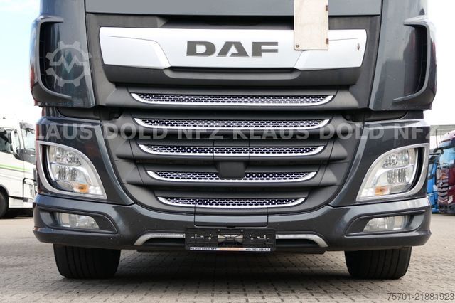 Flatbed truck with tarp DAF XF 480 Pritsche Plane Retarder Standklima Euro 6