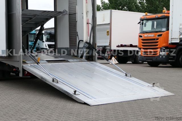 Car carrying semitrailer Wiese SA 26 AT S Autotransporter mit Thermo King
