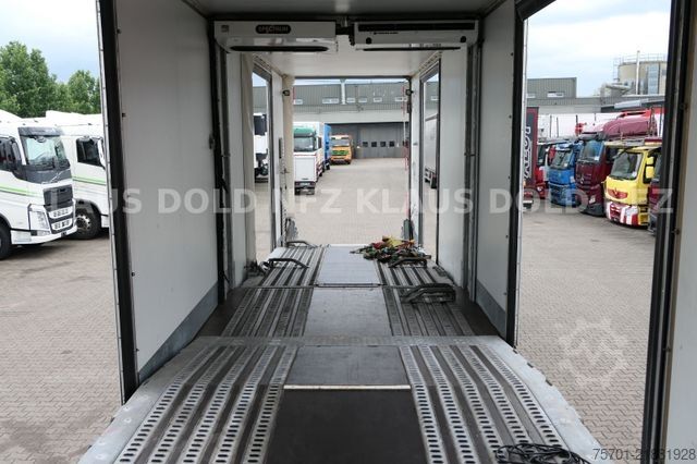 Car carrying semitrailer  Wiese SA 26 AT S Autotransporter mit Thermo King