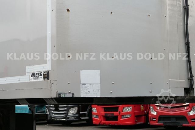 Car carrying semitrailer  Wiese SA 26 AT S Autotransporter mit Thermo King