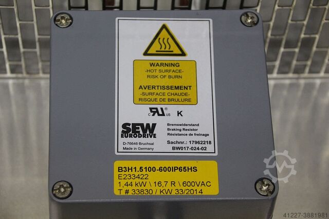 Braking resistor SEW-EURODRIVE BW017-024-02
