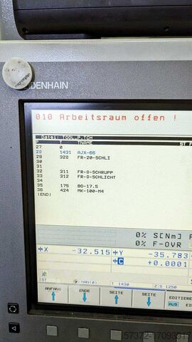 CNC Universal Fräsmaschine Maho MH 1600 S